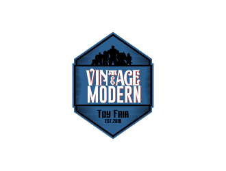 Vintage and Modern Toy Fair logo design by andriandesain