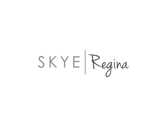 Skye Regina logo design by haidar