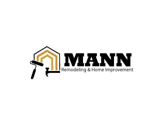 Mann Remodeling &amp; Home Improvement  logo design by pixelour