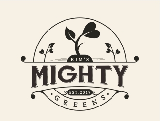Kims Mighty Greens logo design by Eko_Kurniawan