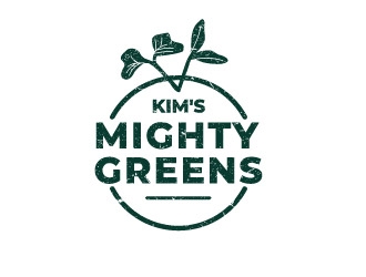 Kims Mighty Greens logo design by graphica