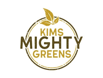 Kims Mighty Greens logo design by AYATA