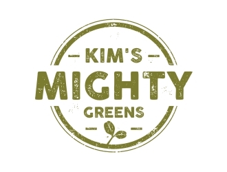 Kims Mighty Greens logo design by GemahRipah