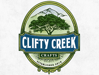 Clifty Creek Crafts logo design by Optimus