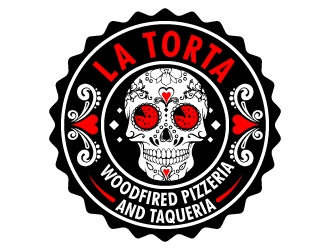 La Torta Woodfired Pizzeria and Taqueria logo design by jaize