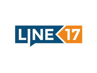 Line17 logo design by Girly