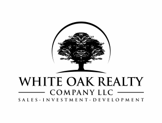 White Oak Realty Company LLC logo design by santrie