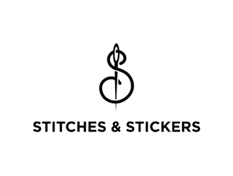 Stitches & Stickers logo design by logolady