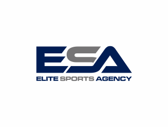 ELITE SPORTS AGENCY logo design by ammad