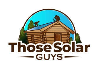Those Solar Guys logo design by DreamLogoDesign