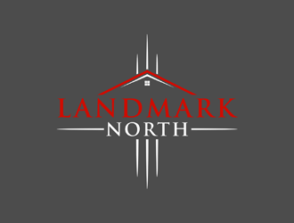 Landmark North logo design by johana