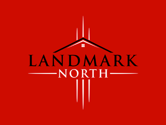 Landmark North logo design by johana