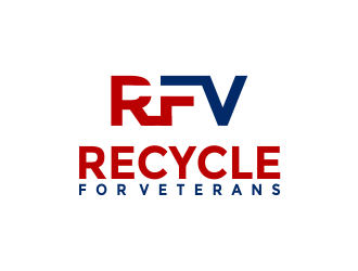 Recycle For Veterans (RFV) logo design by Girly