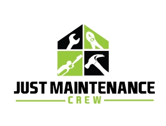 JUST MAINTENANCE CREW logo design by ElonStark