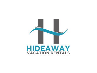 Hideaway Vacation Rentals logo design by Greenlight