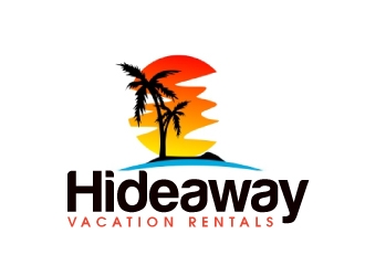 Hideaway Vacation Rentals logo design by ElonStark