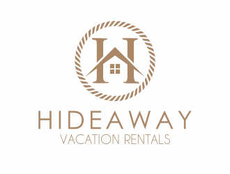 Hideaway Vacation Rentals logo design by serprimero