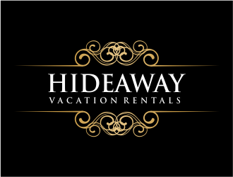 Hideaway Vacation Rentals logo design by Girly