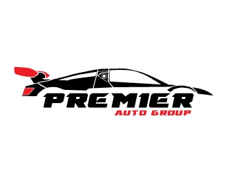 Premier Auto Group logo design by ElonStark