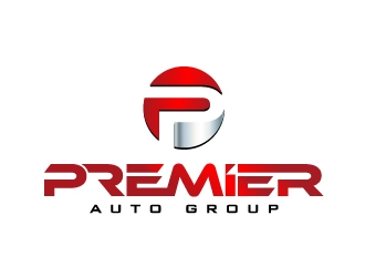 Premier Auto Group logo design by Marianne