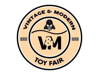Vintage and Modern Toy Fair logo design by BeezlyDesigns