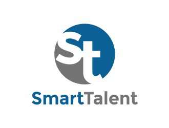 SmartTalent logo design by Girly