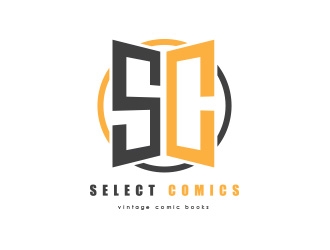 Select Comics logo design by er9e