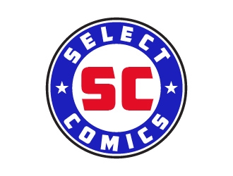 Select Comics logo design by usef44