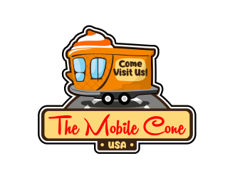 The Mobile Cone logo design by andriandesain