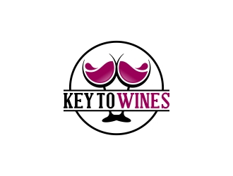 Key To Wines logo design by CreativeKiller