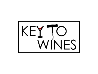 Key To Wines logo design by deddy