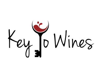 Key To Wines logo design by cintoko