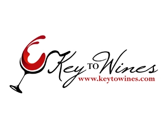 Key To Wines logo design by ingepro