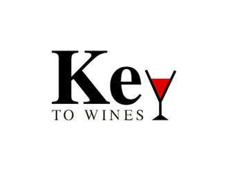 Key To Wines logo design by Optimus