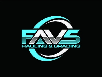 FAV5 Hauling & Grading, LLC logo design by agil