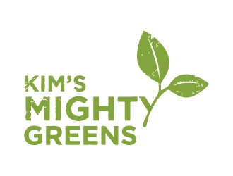 Kims Mighty Greens logo design by fritsB