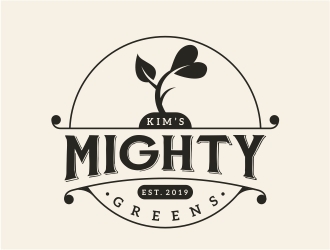 Kims Mighty Greens logo design by Eko_Kurniawan