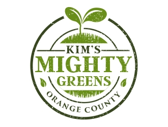Kims Mighty Greens logo design by avatar