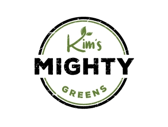 Kims Mighty Greens logo design by jishu