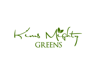 Kims Mighty Greens logo design by serprimero