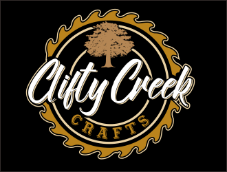 Clifty Creek Crafts logo design by bosbejo