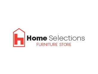 Home Selections logo design by heba