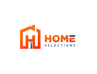 Home Selections logo design by FloVal