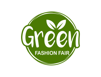 GreenFashionFair logo design by Girly