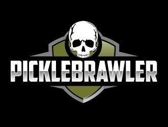 Picklebrawler logo design by ElonStark