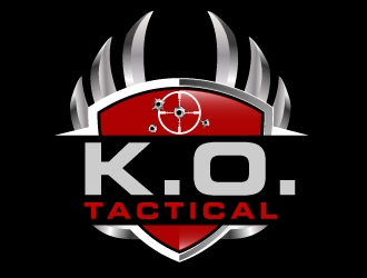 K.O. Tactical (It stand for Kinetic Operator Tactical Training) logo design by ElonStark