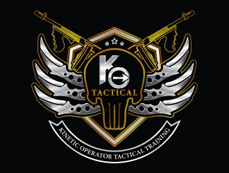 K.O. Tactical (It stand for Kinetic Operator Tactical Training) logo design by Godvibes