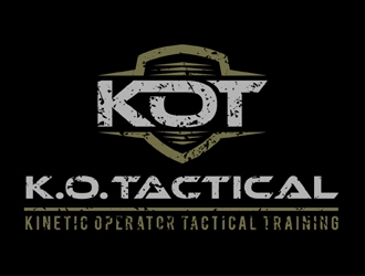 K.O. Tactical (It stand for Kinetic Operator Tactical Training) logo design by MAXR
