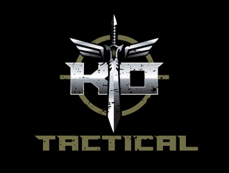 K.O. Tactical (It stand for Kinetic Operator Tactical Training) logo design by DreamLogoDesign