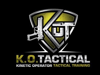 K.O. Tactical (It stand for Kinetic Operator Tactical Training) logo design by DreamLogoDesign